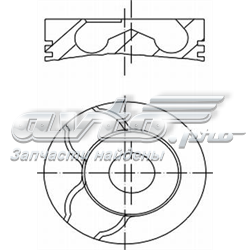 Поршень в зборі 0215801 MAHLE