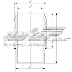 Гільза поршнева 061LW00101001 MAHLE