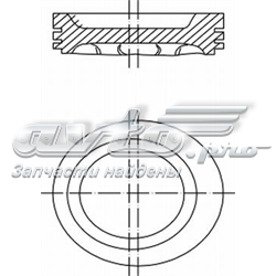 Поршень в зборі 0303402 MAHLE