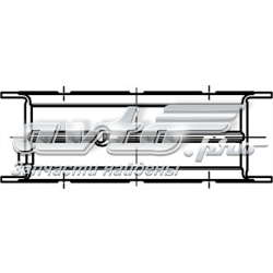 Коренные вкладыши коленвала комплект (STD) Mercedes 3520303345