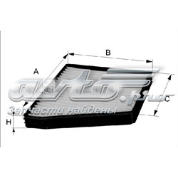K1013 Filtron Внутрисалонный фильтр