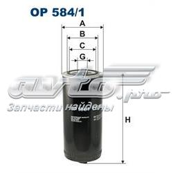 OP5841 Filtron filtro de óleo