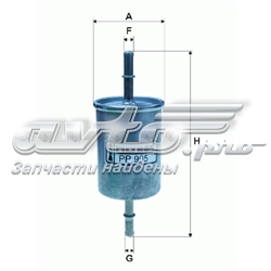 Фильтр тонкой очистки топлива Filtron PP8661 цена, от 13.36 USD