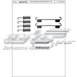 105-0775 Quick Brake kit de reparação do freio de estacionamento