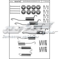 105-0776 Quick Brake kit de montagem das sapatas traseiras de tambor