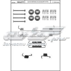 105-0777 Quick Brake kit de montagem das sapatas traseiras de tambor