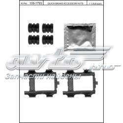 109-1793 Quick Brake kit de molas de fixação de sapatas de disco traseiras