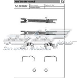 Mecanismo de aproximação (de auto-aproximação) das sapatas de tambor (kit de reparação levadiça) para Chevrolet Lacetti (J200)