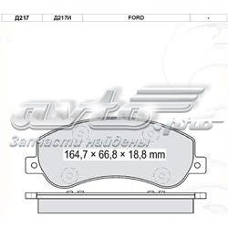 Передние тормозные колодки D217E Dafmi