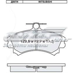 Передние тормозные колодки D507EI Dafmi