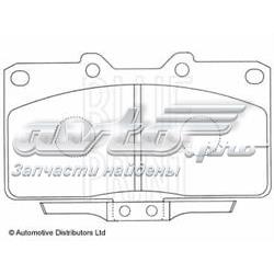 ADC44247 Blue Print sapatas do freio dianteiras de disco