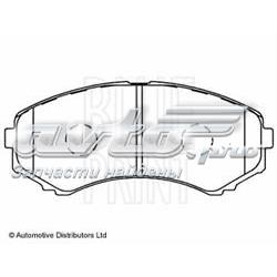 ADM54278 Blue Print sapatas do freio dianteiras de disco