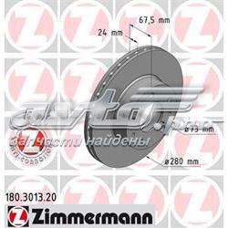 180301320 Zimmermann disco do freio dianteiro