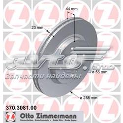 370308100 Zimmermann диск тормозной передний