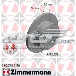 230237220 Zimmermann disco do freio traseiro