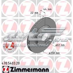 470540320 Zimmermann disco do freio dianteiro