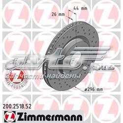 200251852 Zimmermann disco do freio dianteiro