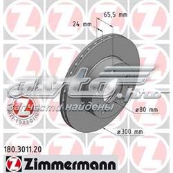 180301120 Zimmermann disco do freio dianteiro