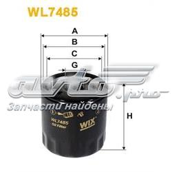 WL7485 WIX filtro de óleo