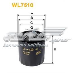 WL7510 WIX filtro de óleo