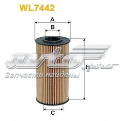 WL7442 WIX filtro de óleo