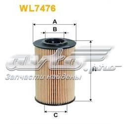 WL7476 WIX filtro de óleo