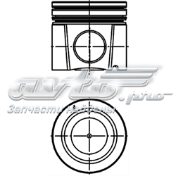 Поршня на 1 циліндр, STD 40310600 KOLBENSCHMIDT