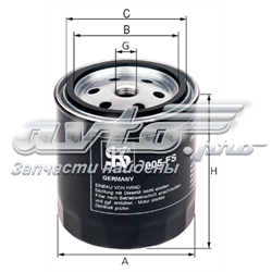 Фильтр тонкой очистки топлива Kolbenschmidt 50013481 цена, от 10.14 USD