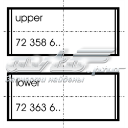 7711130061 Nissan folhas inseridas de cambota de biela, kit, padrão (std)