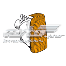 Поворотник правый на Opel Frontera B 6B
