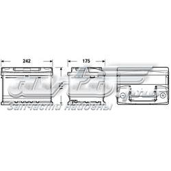 Аккумулятор EC542 Exide