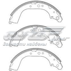 FN2305 Nibk sapatas do freio traseiras de tambor