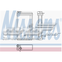 Радиатор печки 72644 Nissens