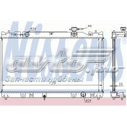 64634A Nissens radiador de esfriamento de motor