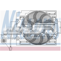 Ventilador (rodete +motor) aire acondicionado con electromotor completo 85421 NISSENS
