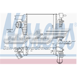 2820J81 Polcar radiador de intercooler