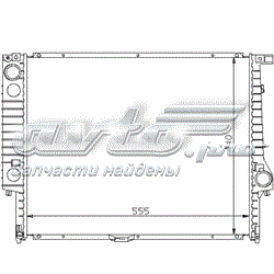 60619 Nissens radiador de esfriamento de motor