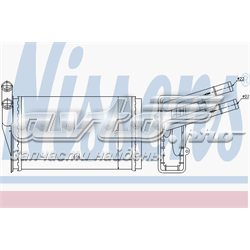 Радіатор опалювача салону 70221 NISSENS