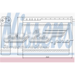 Теплообмінник 70512 NISSENS