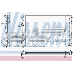 63766A Nissens radiador de esfriamento de motor