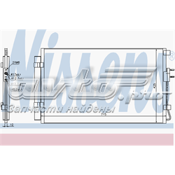 CD810708 Koyorad radiador de aparelho de ar condicionado