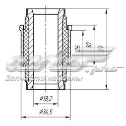 Bloco silencioso de suporte dianteiro (viga) de plataforma veicular para Renault Clio (BR01, CR01)