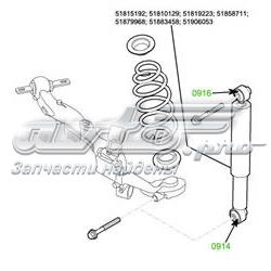 Bloco silencioso de amortecedor traseiro Fiat Doblo 2 263