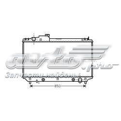 TOA2315 AVA radiador de esfriamento de motor