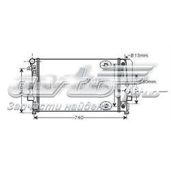 MSA2460 AVA radiador de esfriamento de motor