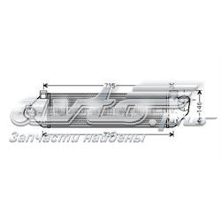 FDA4438 AVA radiador de intercooler