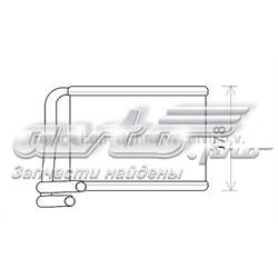 Купить KA6222 AVA Радиатор печки