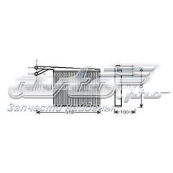 MSA6372 AVA radiador de forno (de aquecedor)