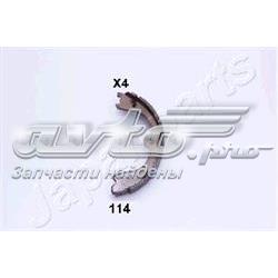 Гальмівні колодки гальма стоянки GF114AF JAPANPARTS