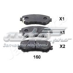 Передние тормозные колодки PA160AF Japan Parts